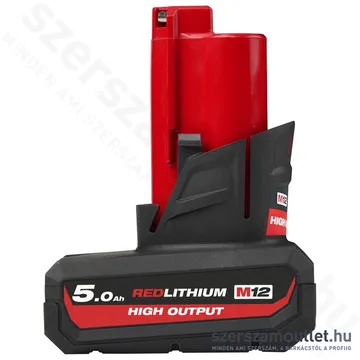 MILWAUKEE M12 HB5 HIGH OUTPUT™ Akkumulátor 5,0Ah/12V Li-ion