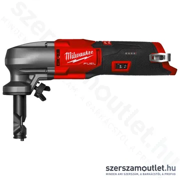 MILWAUKEE M12 FNB16-0X Akkus folyamatos lyukasztó HD kofferben (12V) (Akku és töltő nélkül!)