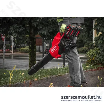 MILWAUKEE M18 F2BL-802 Akkus lombfúvó szénkefementes (2x8,0Ah/18V+dupla töltő)