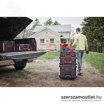 MILWAUKEE M18 PC6 Multizónás akkutöltő, PACKOUT kompatibilis