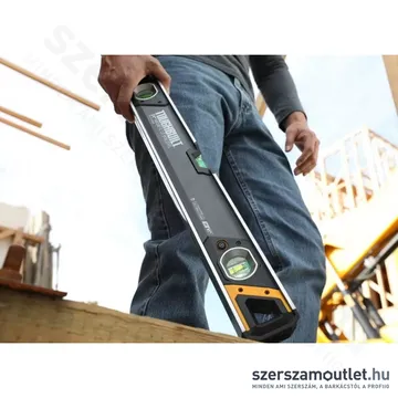 TOUGHBUILT H2-L-M60-LH-M Mágneses vízmérték 3 libellás 60cm (TB-H2-L-M60LH-M)