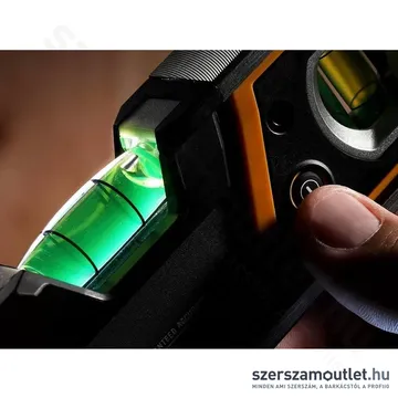 TOUGHBUILT H2-L-M120-LH-M Mágneses vízmérték 3 libellás 120cm (TB-H2-L-M120LH-M)