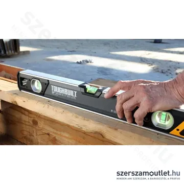 TOUGHBUILT H2-L-M120-LH-M Mágneses vízmérték 3 libellás 120cm (TB-H2-L-M120LH-M)