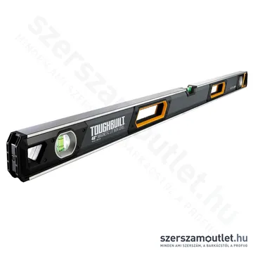 TOUGHBUILT H2-L-M120-LH-M Mágneses vízmérték 3 libellás 120cm (TB-H2-L-M120LH-M)