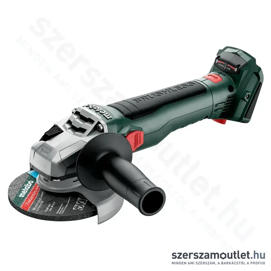 METABO W 18 LT BL 11-125 Akkus szénkefementes sarokcsiszoló (18V,125mm) (akku és töltő nélkül)