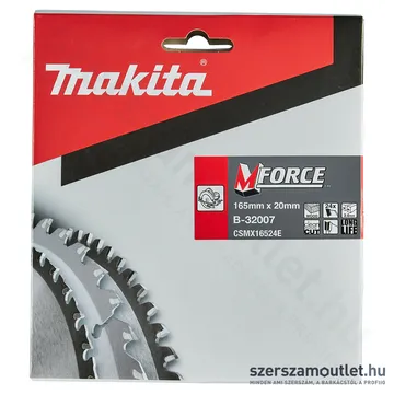MAKITA M-FORCE Körfűrésztárcsa 165x20x2 mm (B-32007)