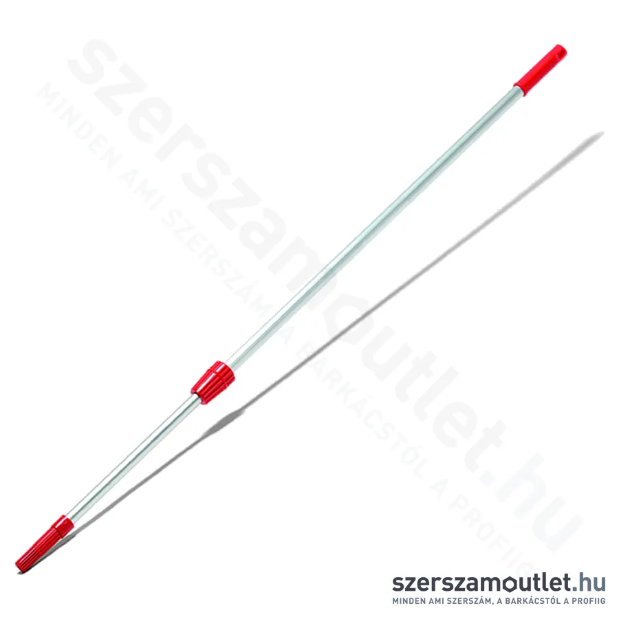 SCHULLER Tele Alu Red 1,2m teleszkópos hosszabbító, külső rögzítés, rádugós fejkialakítás