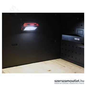 YATO Akkus COB LED reflektor 5W, 300lm, USB töltő (YT-81819)