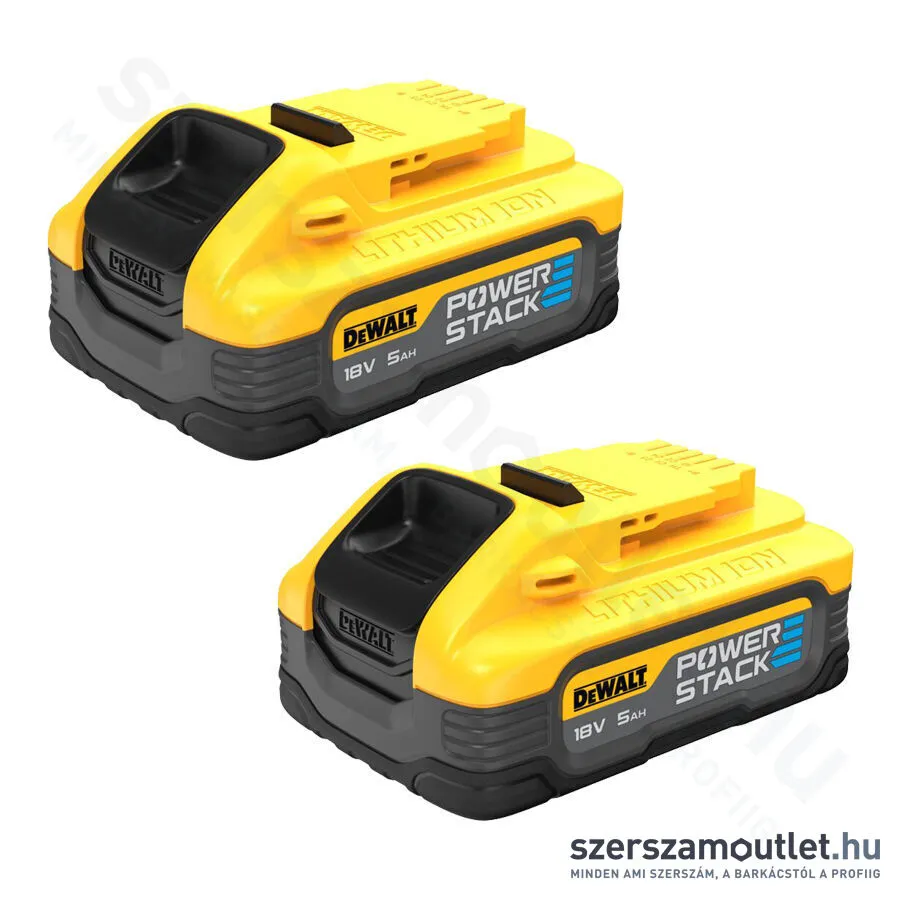DEWALT DCBP518H2-XJ PowerStack™ Akkumulátor (2x5,0Ah/18V)