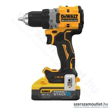 DEWALT DCD800H2T-QW Akkus fúrócsavarozó TStak kofferben (90Nm, 2xPowerStack™5,0Ah)