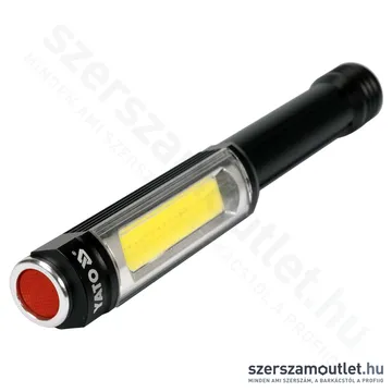 YATO COB LED Műhelylámpa 3AA, IP44, 3W 400lm (YT-08522)