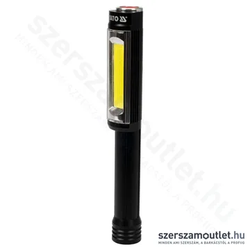 YATO COB LED Műhelylámpa 3AA, IP44, 3W 400lm (YT-08522)