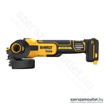 DEWALT DCG409VSN 18V XR Akkus fordulatszámszabályzós sarokcsiszoló 125mm (Akku és töltő nélkül!)