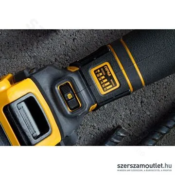 DEWALT DCG409VSN 18V XR Akkus fordulatszámszabályzós sarokcsiszoló 125mm (Akku és töltő nélkül!)