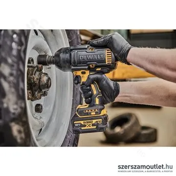 DEWALT DCF900P2G Akkus ütvecsavarozó, gumírozott, PUR betéttel (1/2