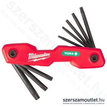 MILWAUKEE TORX imbuszkulcs készlet 8 részes (T9-T40)