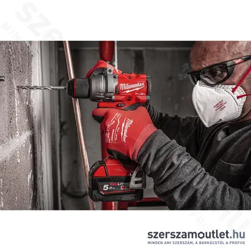 MILWAUKEE M18 FPD3-502X Akkus ütvefúró-csavarozó kefementes, HD kofferben (2x5,0Ah/18V)
