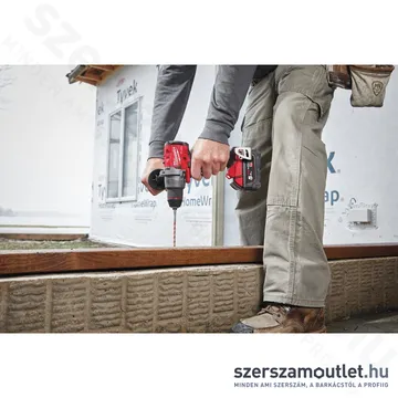 MILWAUKEE M18 FDD3-0X Akkus fúró-csavarozó HD kofferben (18V) (Akku és töltő nélkül!) (4933479862)