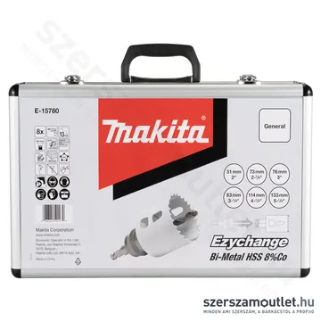 MAKITA EZYCHANGE BiM lyukfűrész Univerzális készlet 51-133mm 8db-os (E-15780)