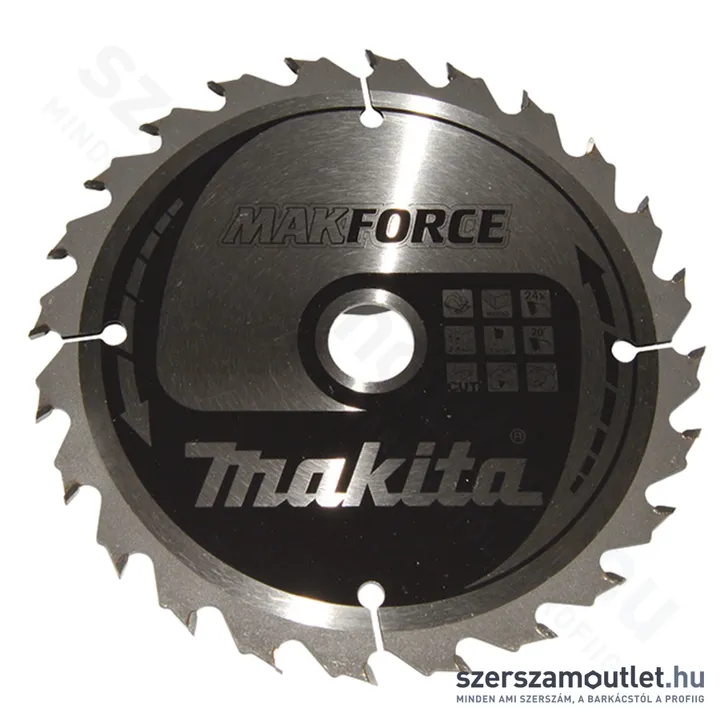 MAKITA M-force Körfűrésztárcsa 160x20mm Z24 (B-08296) (B-32203)