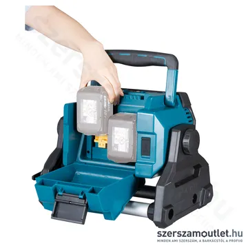 MAKITA 14,4-18V LXT Li-ion akkus/hálózati LED munkalámpa Z (Akku és töltő nélkül)(DML809)