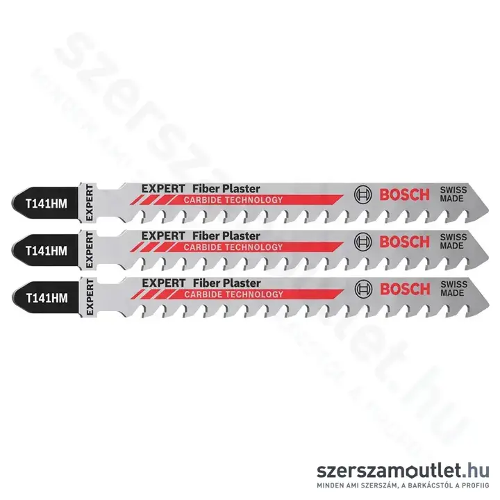 BOSCH EXPERT Fiber Plaster T141 HM szúrófűrészlapok 100/4,3mm [3db/csomag] (2608900563)