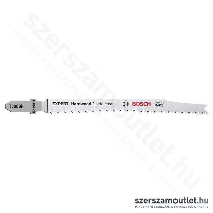 BOSCH EXPERT Hardwood 2-side clean T308 BF szúrófűrészlapok 117/2mm [3db/csomag] (2608900543)