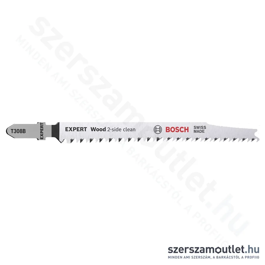 BOSCH EXPERT Wood 2-side clean T308 B szúrófűrészlapok 117/2,2mm 5db (2608900551)