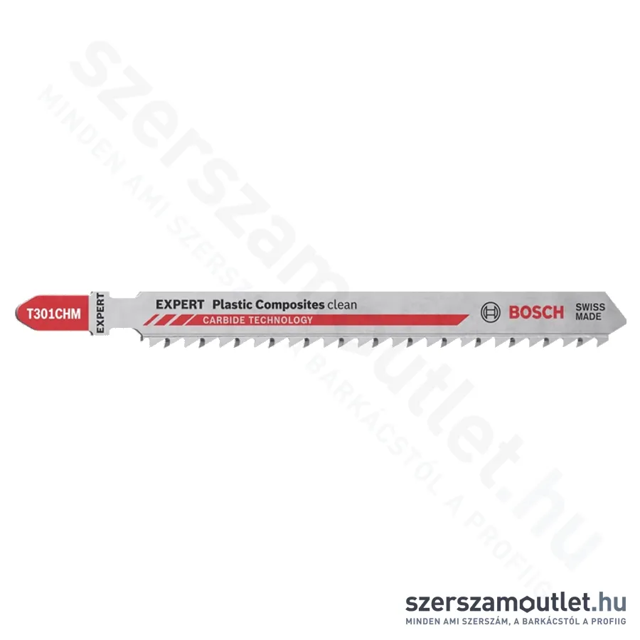 BOSCH EXPERT Plastic Composites Clean T 301 CHM szúrófűrészlapok 117/3,3mm 3db (2608900566)