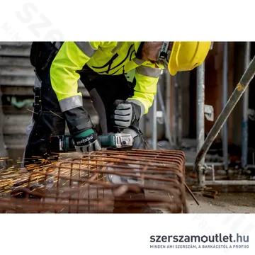 METABO W 18 7-125 Akkus sarokcsiszoló, lágyindítás (18V/125mm) (Akku és töltő nélkül)