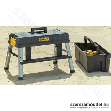 STANLEY FATMAX 2in1 Szerszámosláda + fellépő 64cm/25
