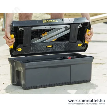 STANLEY FATMAX 2in1 Szerszámosláda + fellépő 64cm/25