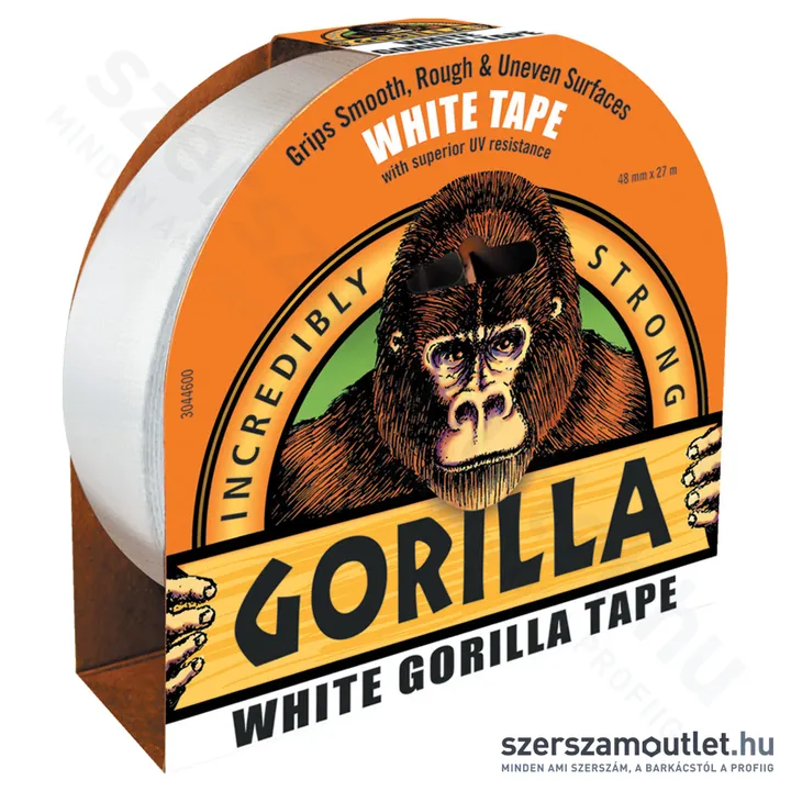GORILLA TAPE WHITE Fehér extra erős ragasztószalag 27m/48mm (3044600)