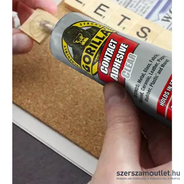 GORILLA CONTACT ADHESIVE CLEAR Kristálytiszta általános kontakt ragasztó 75g (2144000)