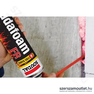 SOUDAL SOUDAFOAM FR HY Tűzgátló purhab, kézi 750ml (156201)