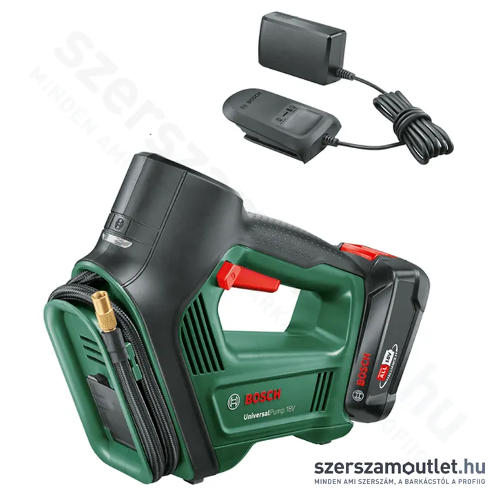 BOSCH Universal Pump Akkus nagynyomású légpumpa 30l/perc 18V (2,5Ah akku és töltő) (0603947101)