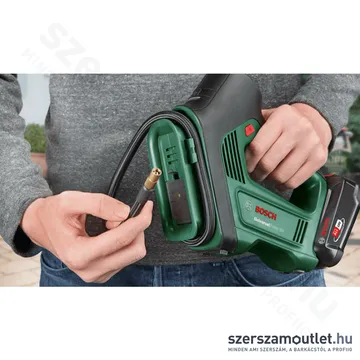 BOSCH Universal Pump Akkus nagynyomású légpumpa 30l/perc 18V (2,5Ah akku és töltő) (0603947101)