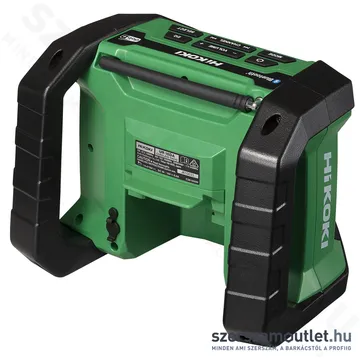 HIKOKI UR18DA-W4Z Akkus rádió (18V) (Akku és töltő nélkül!)