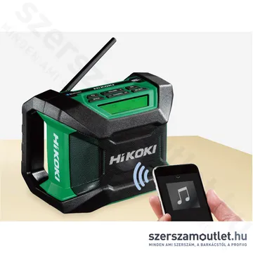 HIKOKI UR18DA-W4Z Akkus rádió (18V) (Akku és töltő nélkül!)