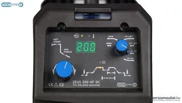 PANELECTRODE ER 23 ZEUS 200 HF DC inverteres hegesztőgép