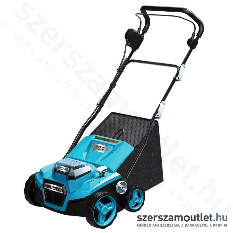 DEDRA SAS+ALL Akkus gyepszellőztető szénkefementes 2x18V (Akku és töltő nélkül!)