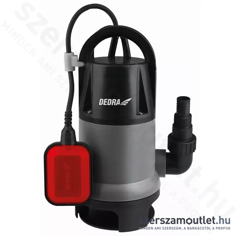 DEDRA Szennyvíz-búvárszivattyú (900W/14500l/h)