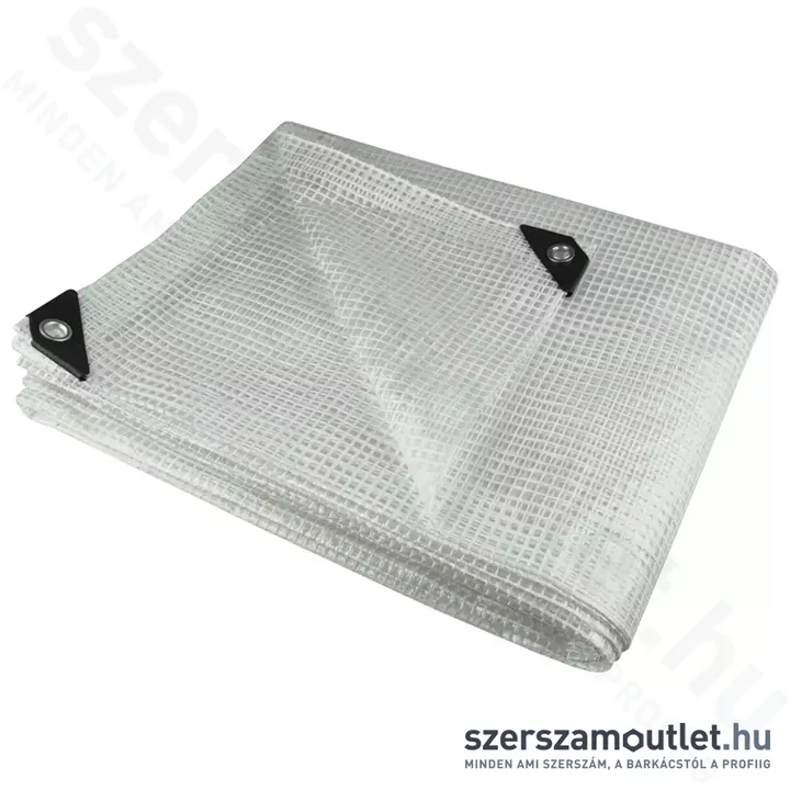 DEDRA Megerősített ponyva - ÁTLÁTSZÓ 4x5m
