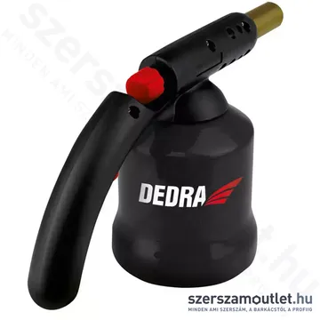 DEDRA Forrasztólámpa fémházas PIEZO gyújtással (1200°C) (31A020)