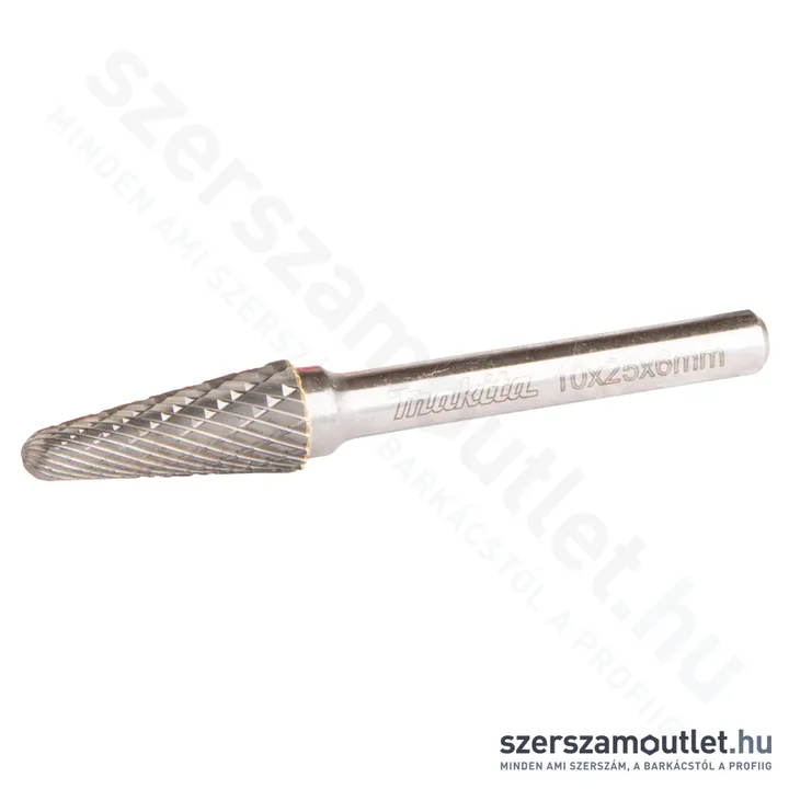 MAKITA Kerek kúpos hengeres csiszolófej kereszt fogazással 10x25x6mm (B-52819)