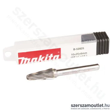 Makita kerek kúpos hengeres csiszolófej alumínium fogazással 10x25x6mm(B-52825)