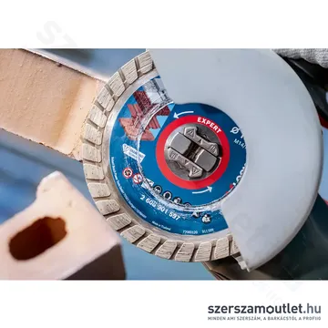 BOSCH EXPERT MultiMaterial X-LOCK Turbo gyémánttárcsa 125x22,23x2,4x12mm (2608901597)