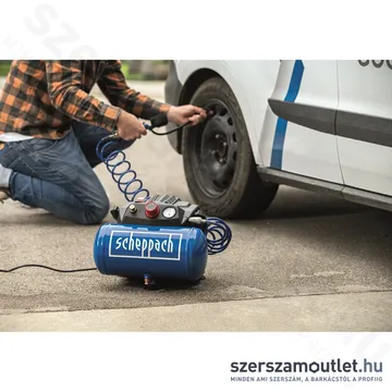 SCHEPPACH HC 06 Olajmentes kompresszor (1200W/6l)