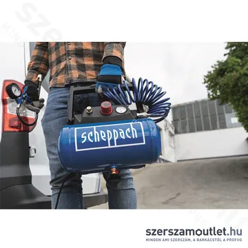 SCHEPPACH HC 06 Olajmentes kompresszor (1200W/6l)