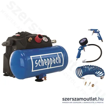 SCHEPPACH HC 06 Olajmentes kompresszor (1200W/6l)